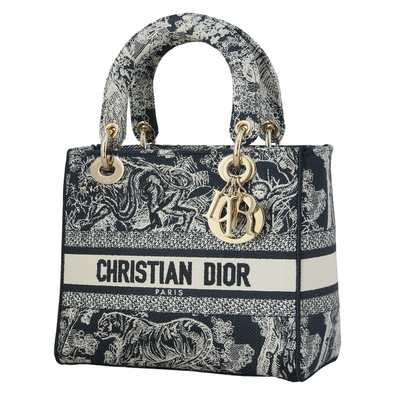 CHRISTIAN DIOR(USED)크리스찬디올 레이디 D LITE 미디엄 백